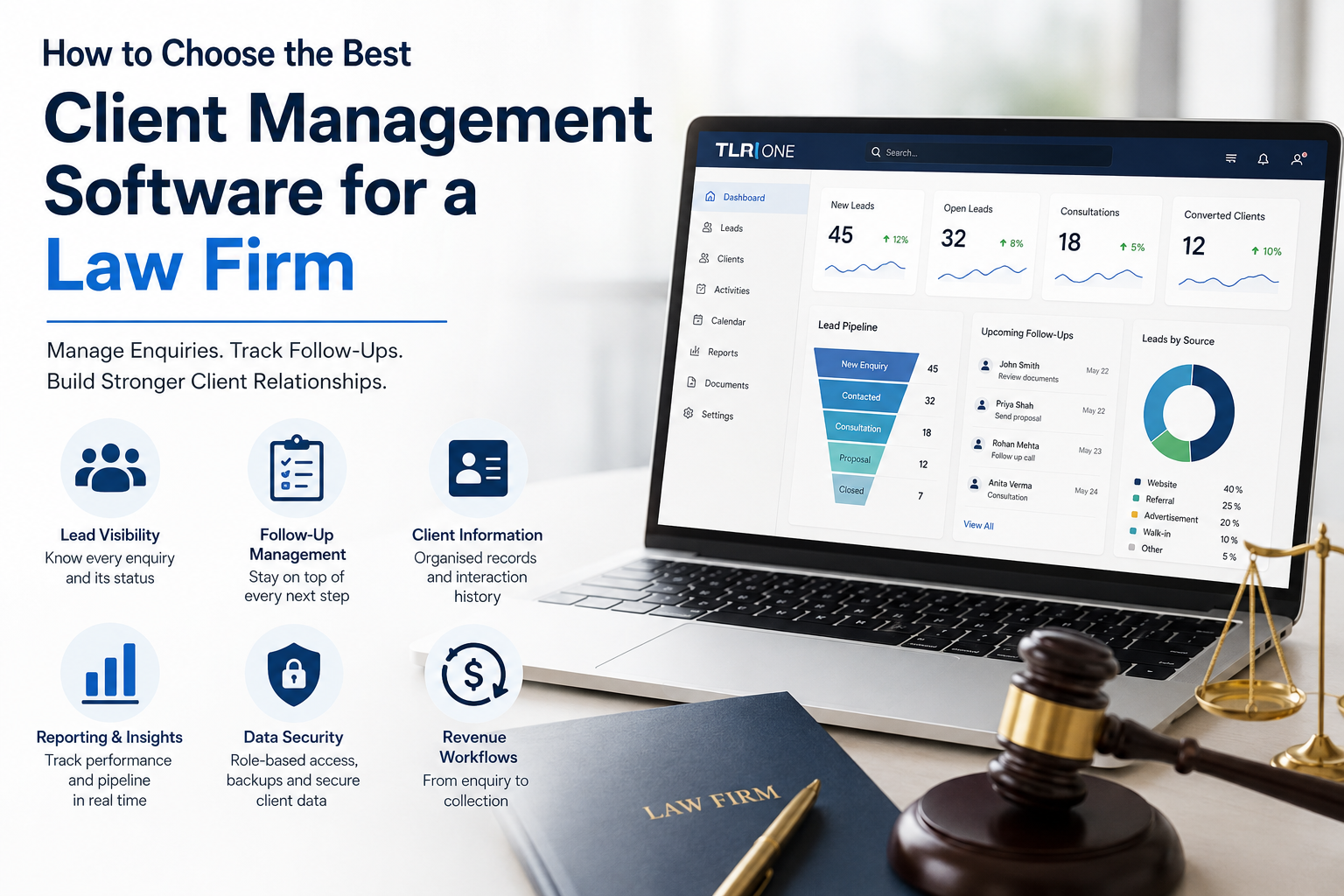 How to Choose the Best Client Management Software for a Law Firm